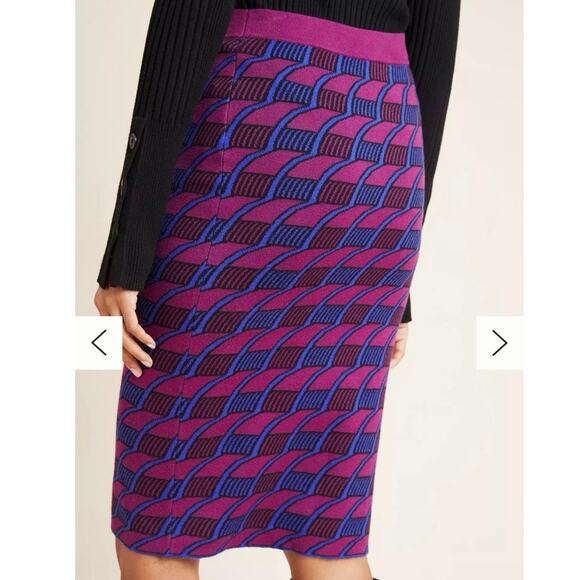 Anthropologie Maeve Women’s Nancy Sweater Pencil Skirt - Picture 9 of 9